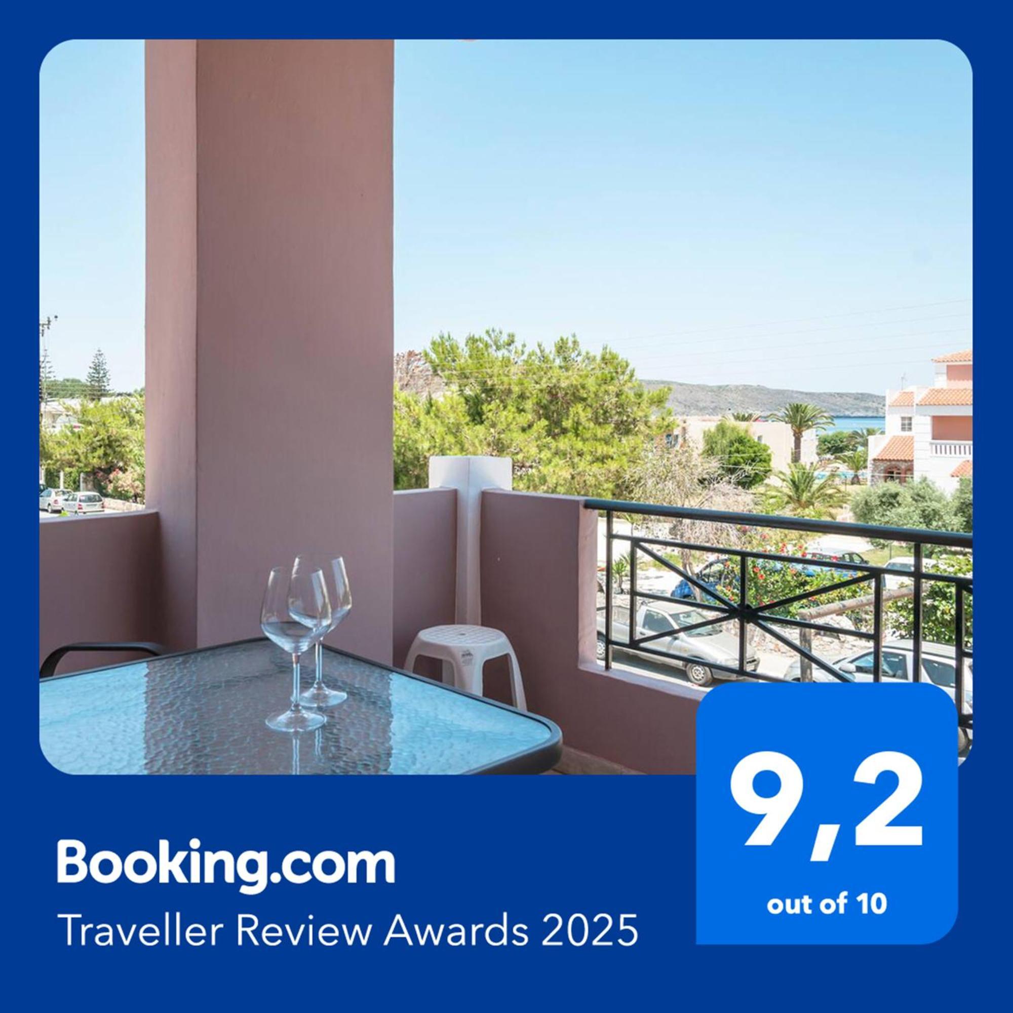 Nikos Apartments Агия-Марина Экстерьер фото