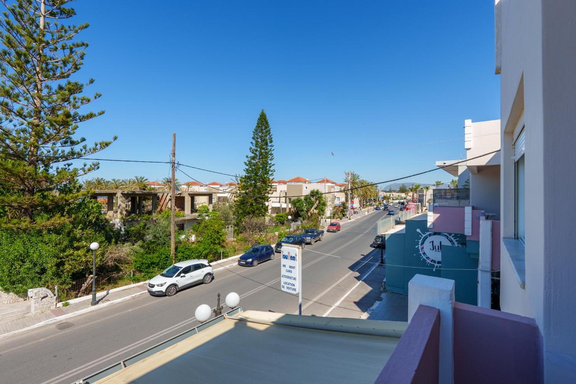 Nikos Apartments Агия-Марина Экстерьер фото