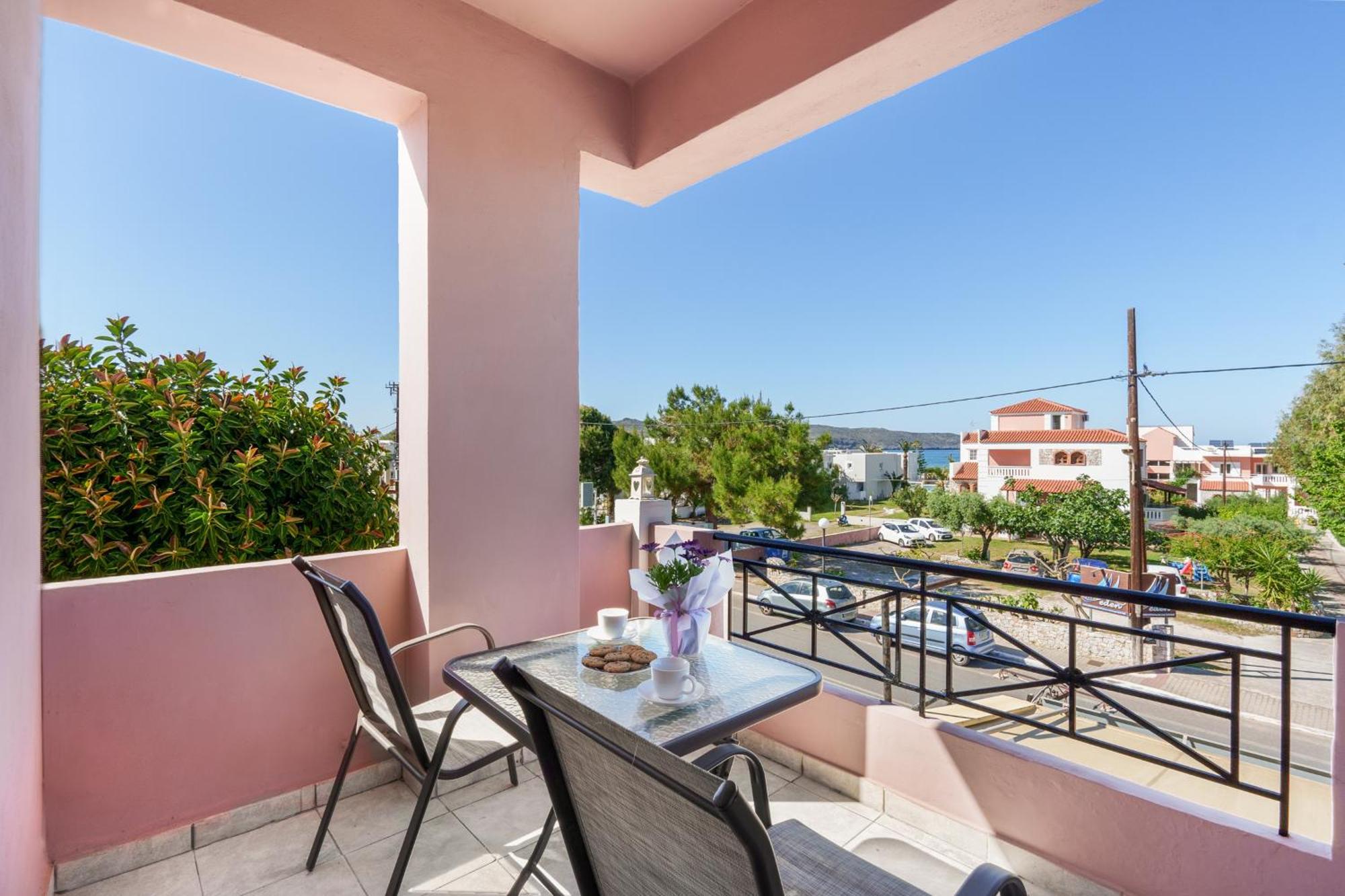 Nikos Apartments Агия-Марина Экстерьер фото