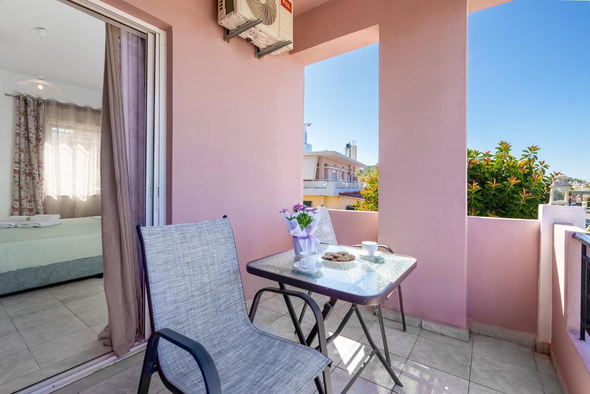 Nikos Apartments Агия-Марина Экстерьер фото