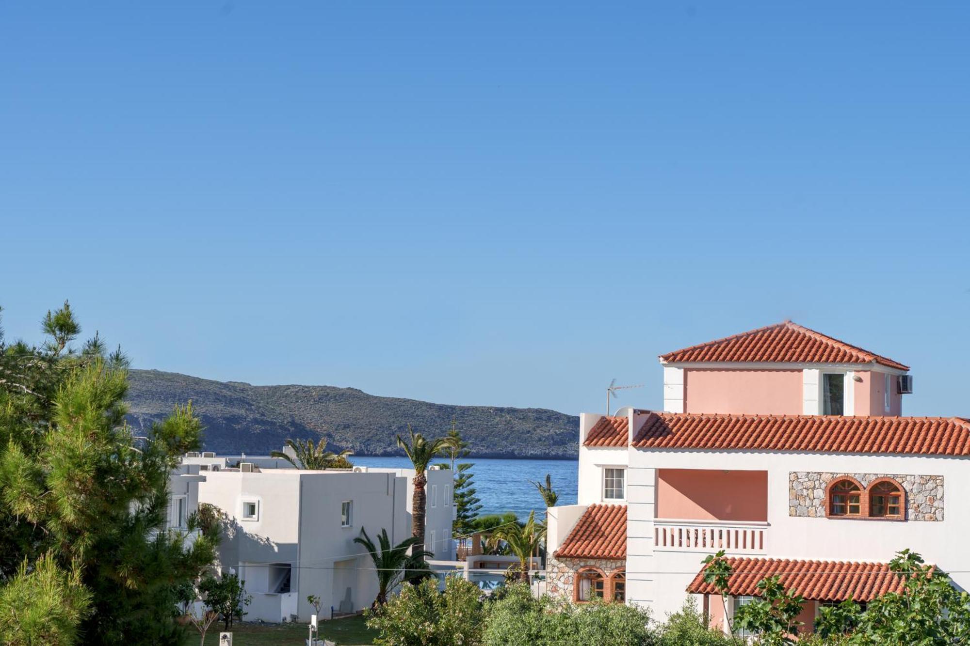 Nikos Apartments Агия-Марина Экстерьер фото