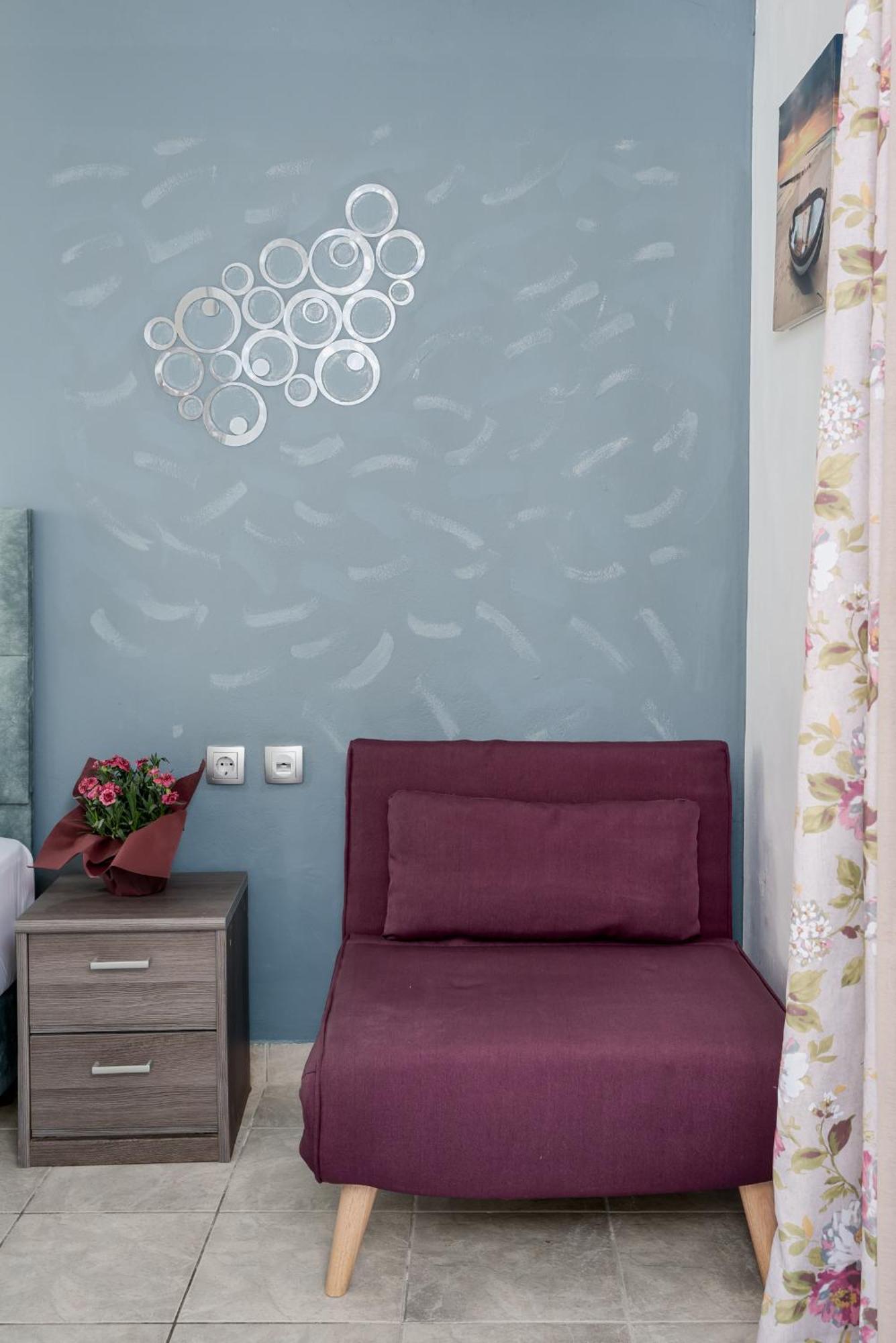 Nikos Apartments Агия-Марина Экстерьер фото