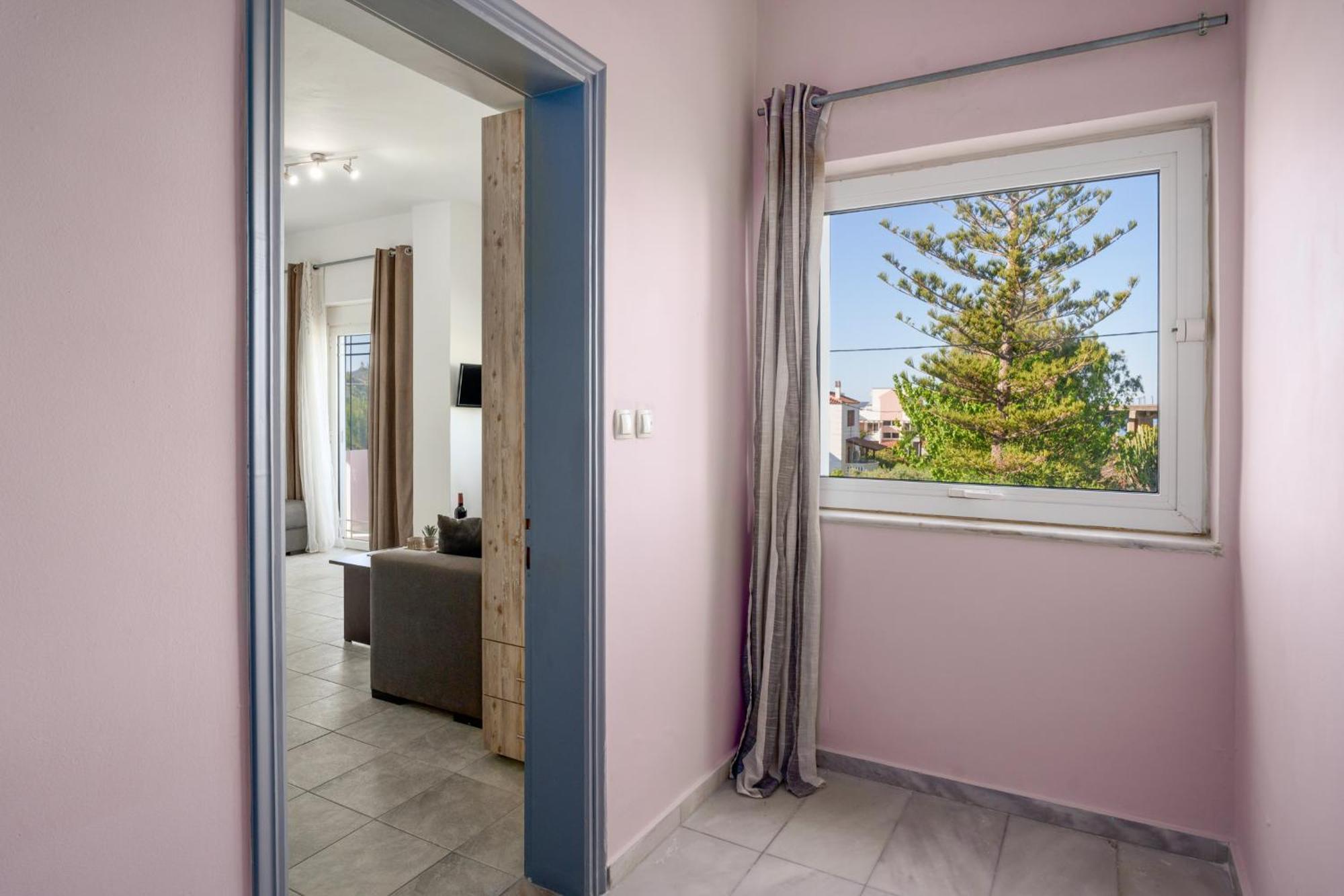 Nikos Apartments Агия-Марина Экстерьер фото