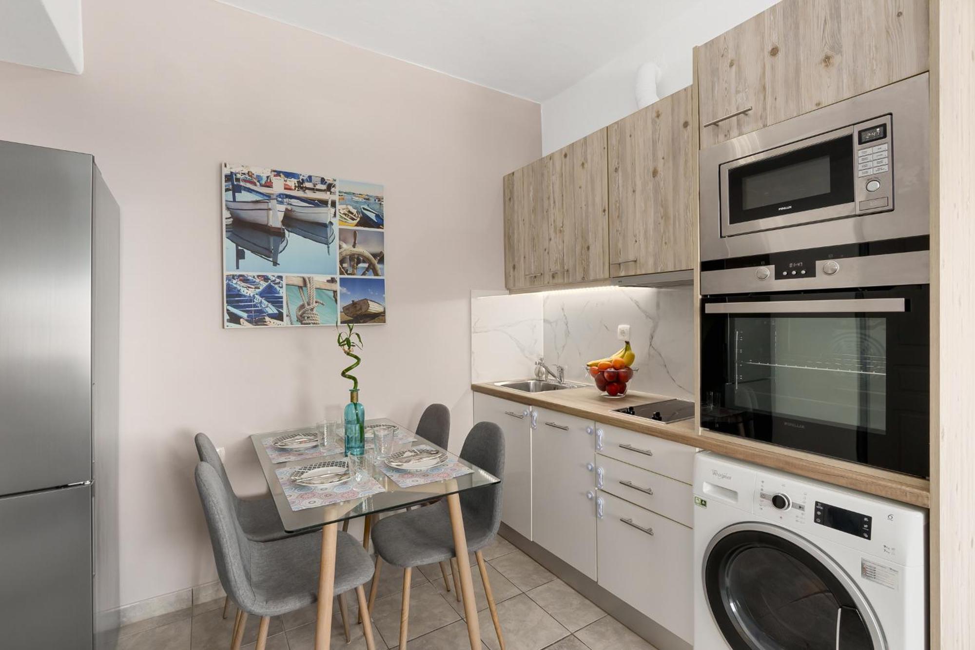 Nikos Apartments Агия-Марина Экстерьер фото