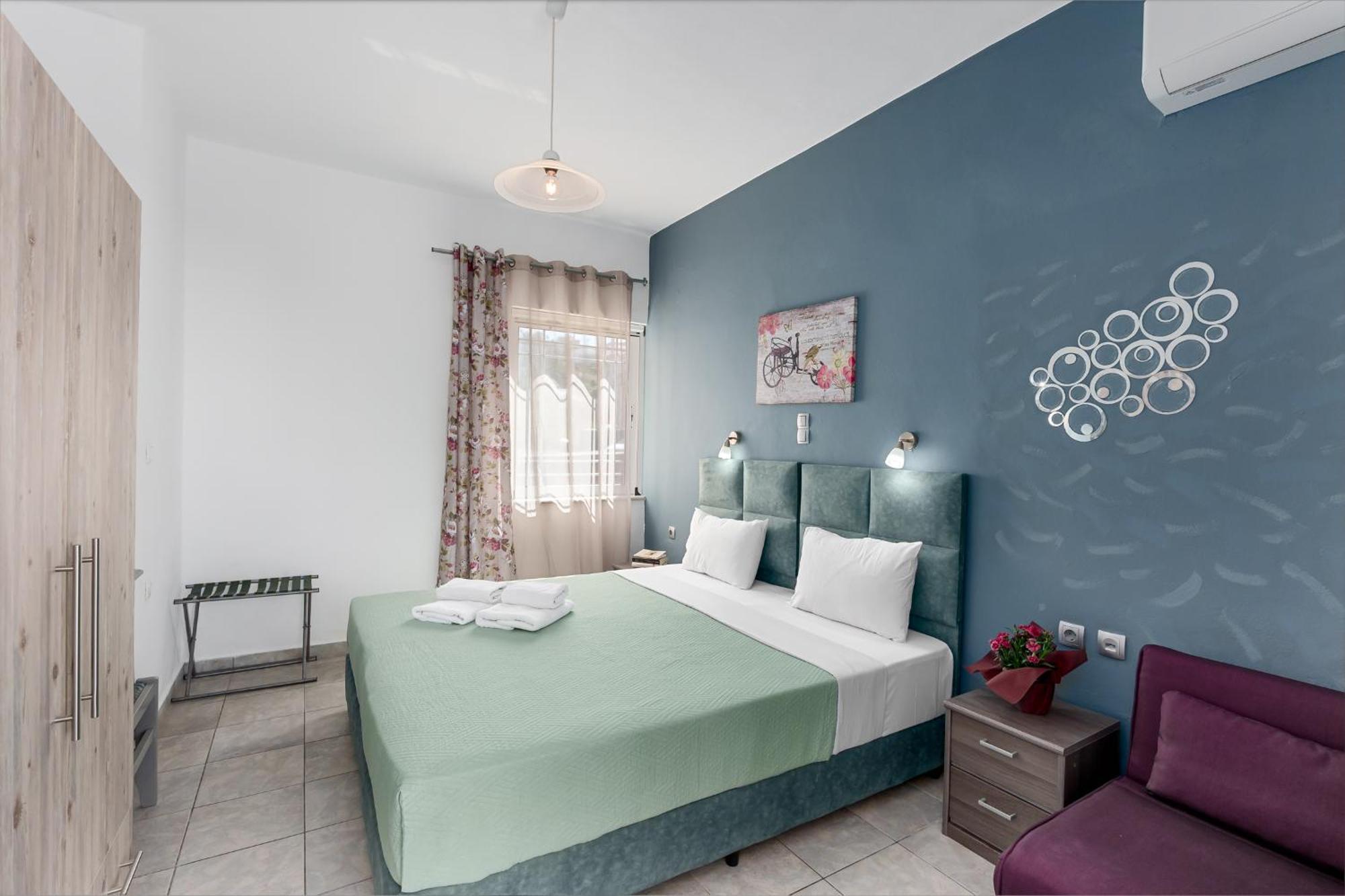 Nikos Apartments Агия-Марина Экстерьер фото