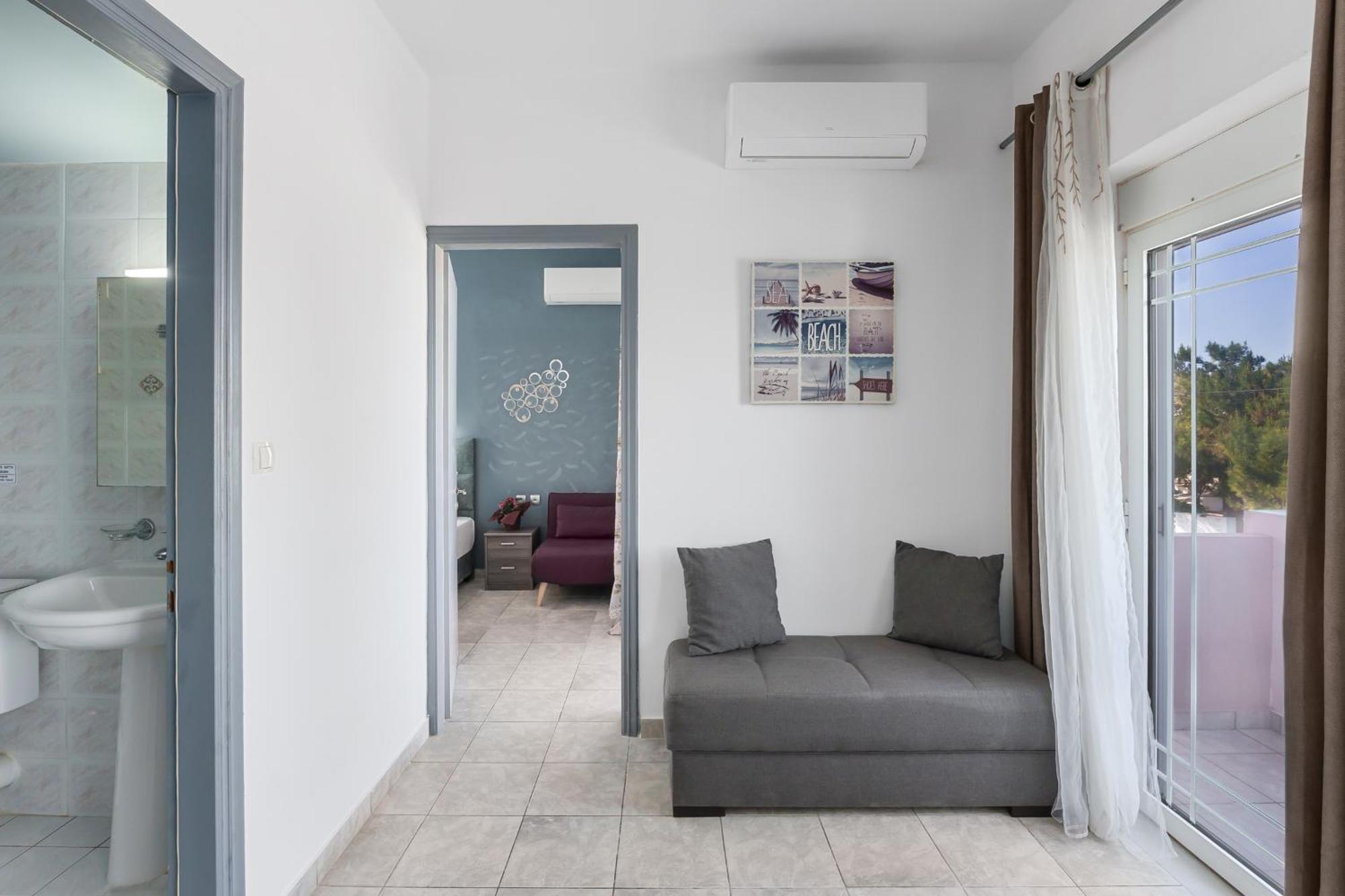 Nikos Apartments Агия-Марина Экстерьер фото